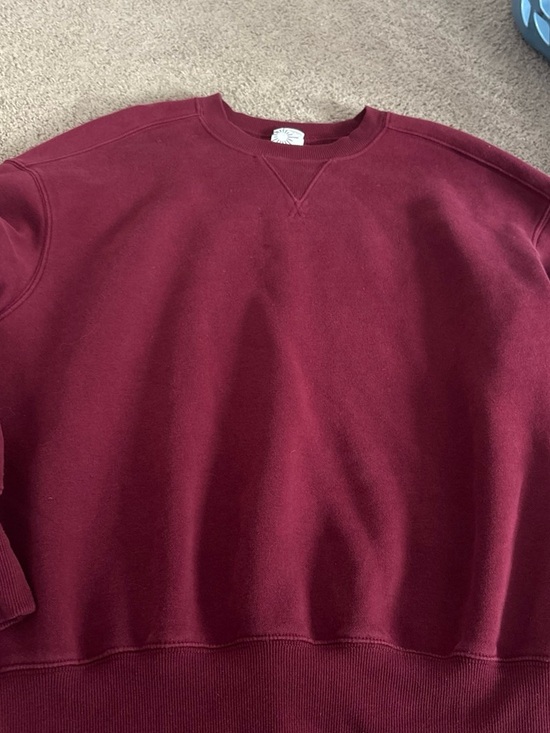 aerie Other - Aerie Crewneck Sweater - Burgundy